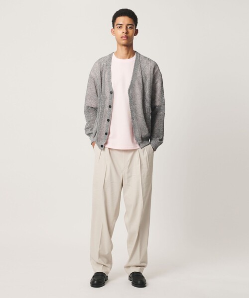 BEAUTY＆YOUTH UNITED ARROWS カーディガン アイレットパターン シアー