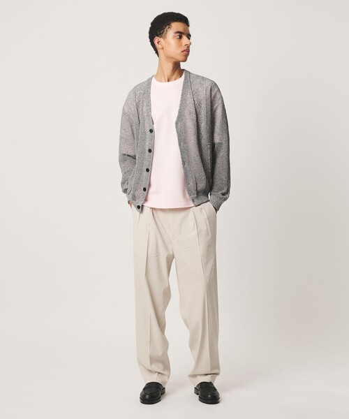 BEAUTY＆YOUTH UNITED ARROWS カーディガン アイレットパターン シアー