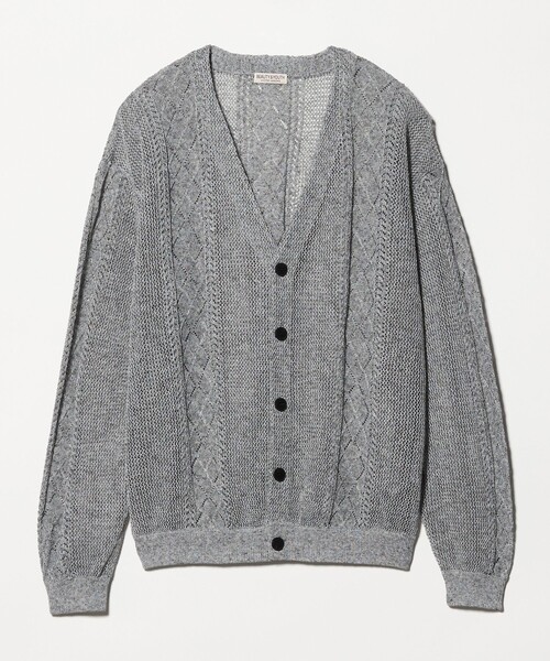 カーディガン BEAUTY&amp;YOUTH BEAUTY＆YOUTH UNITED ARROWS カーディガン アイレットパターン シアー