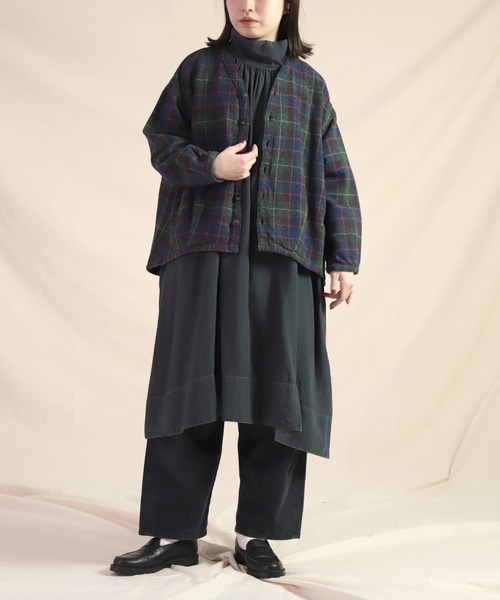 「Brocante」 長袖ブラウス 2 ブラウン系その他 レディース_画像4