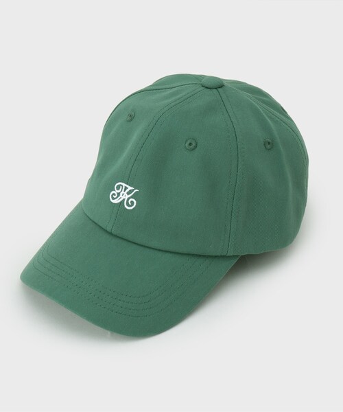 新品未使用 JURGEN LEHL カシミヤ100% 緑色 キャップ TAKEO KIKUCHI（タケオキクチ） キャップ 帽子 ベースボールキャップ