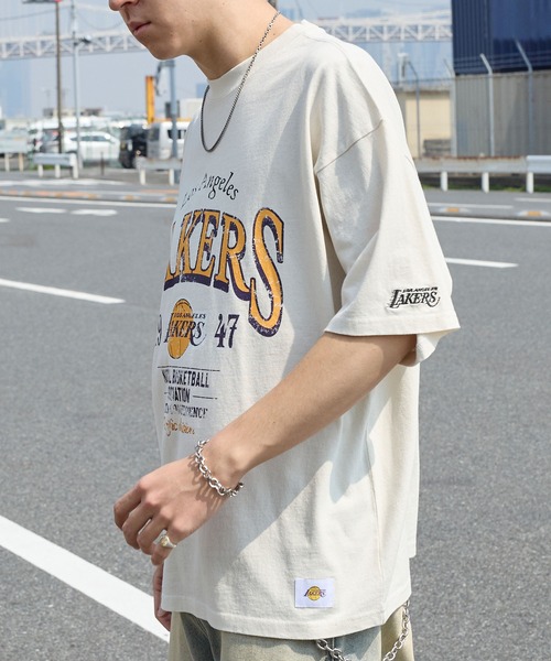 NBA tシャツ NBA&frasl;エヌビーエー 別注 チームロゴ刺繍&frasl;プリント