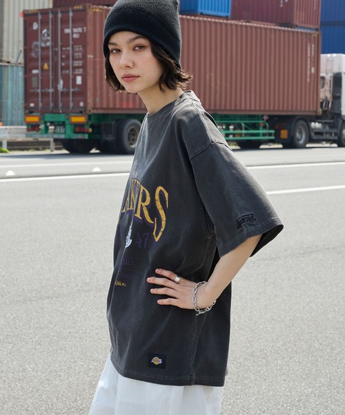 NBA tシャツ NBA/エヌビーエー 別注 チームロゴ刺繍/プリント