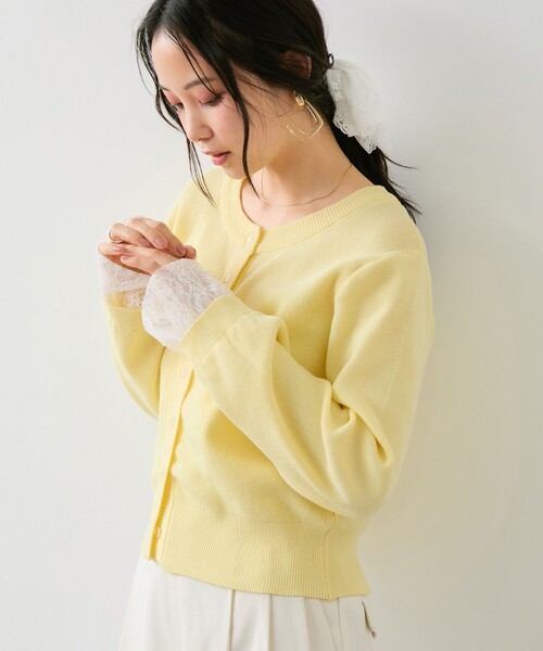 スーパービューティー 袖口レースカーディガン新品 SuperBeauty（スーパービューティー） - KEI Collection ギャラリー