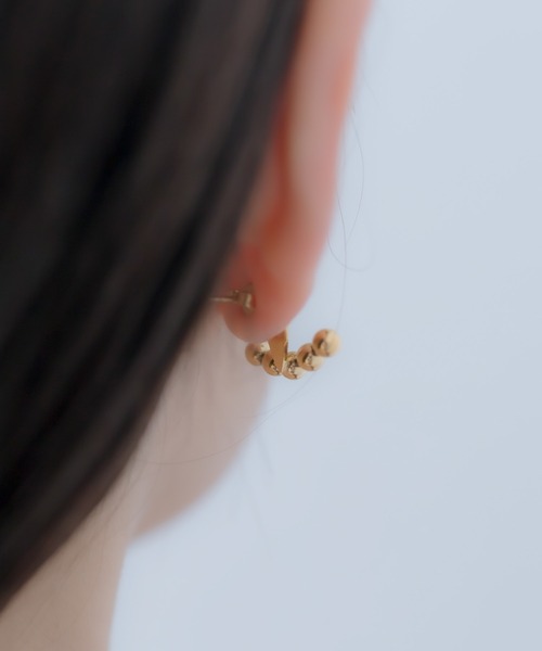 「ear PAPILLONNER」 ピアス(両耳用) FREE シルバー レディース_画像9