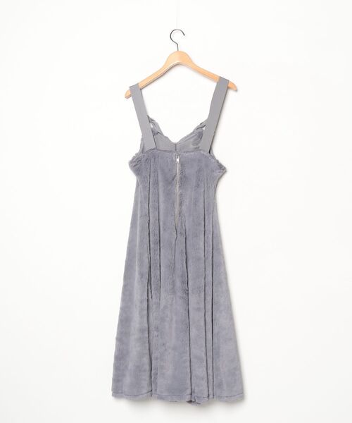 「lilLilly」 サロペットスカート MEDIUM グレー レディース_画像2
