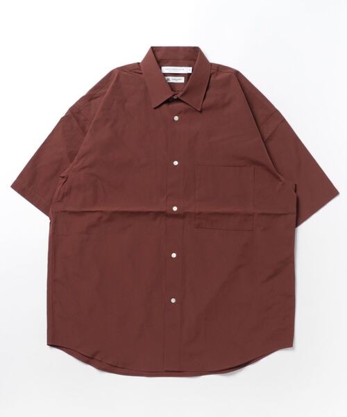 「THOMAS MASON」 半袖シャツ「URBAN RESEARCHコラボ」 MEDIUM ブラウン系その他 メンズ_画像2