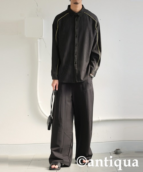 「antiqua」 長袖シャツ ONESIZE グレー レディース_画像6