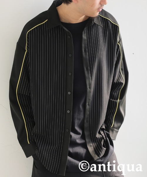 「antiqua」 長袖シャツ ONESIZE グレー レディース_画像8