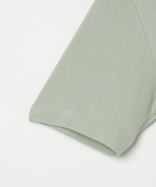 「three dots」 半袖ポロシャツ LARGE イエロー メンズ_画像9