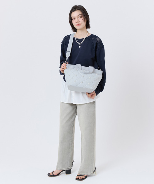 LeSportsac（レスポートサック） トートバッグ BUCKET TOTE W PEARLS