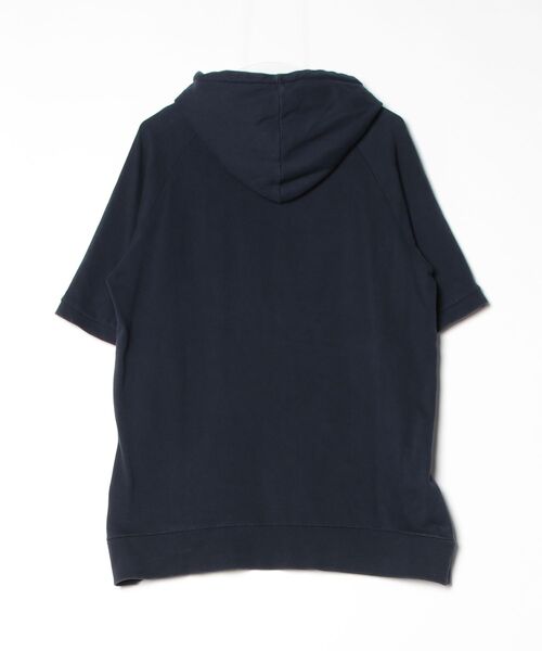 「BEAMS」 プルオーバーパーカー L ネイビー レディース_画像2