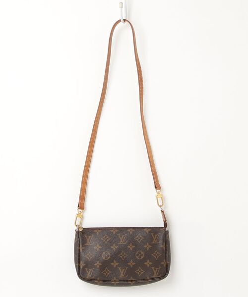 Louis Vuitton ポシェットアクセソワール　モノグラム　ブラウン LOUIS VUITTON（ルイ・ヴィトン） ポシェット アクセソワール