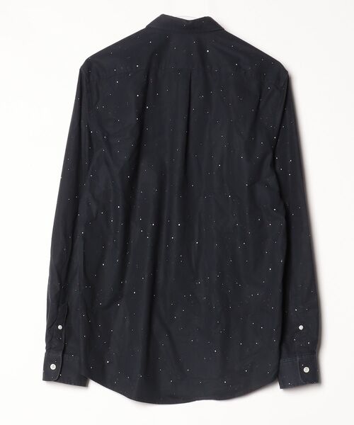 「Steven Alan」 長袖シャツ MEDIUM ブラック メンズ_画像2
