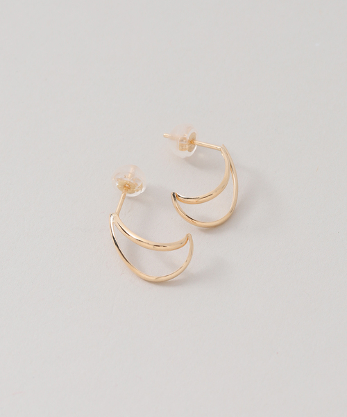 ピアス リーフピアス K18（両耳） レディースの画像