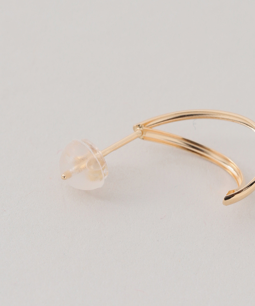 ピアス リーフピアス K18（両耳） レディースの画像