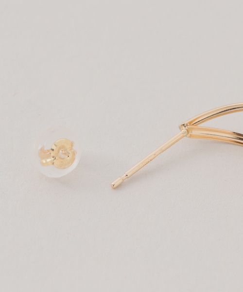 ピアス リーフピアス K18（両耳） レディースの画像