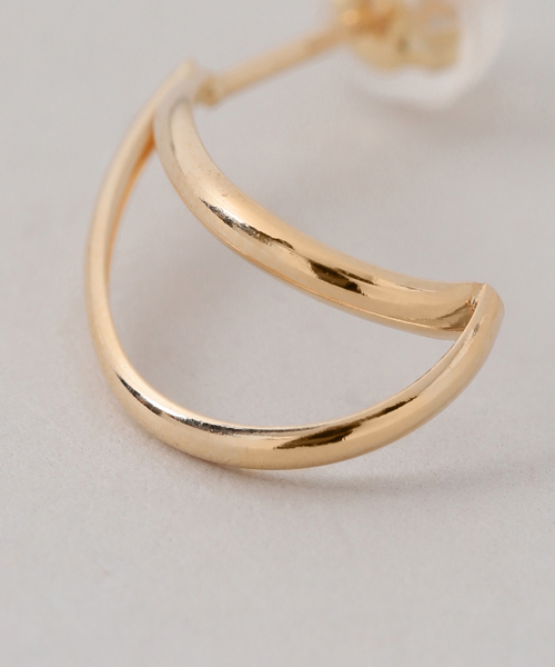 ピアス リーフピアス K18（両耳） レディースの画像