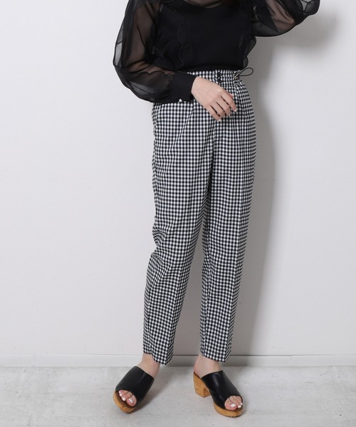 「Re.Verofonna」 パンツ SMALL ネイビー レディース_画像6