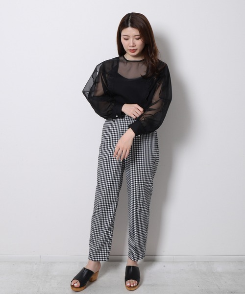 「Re.Verofonna」 パンツ SMALL ネイビー レディース_画像8