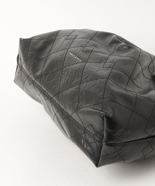 CHARLES & KEITH 2way ショルダー バッグブラック CHARLES ＆ KEITH（チャールズ&キース） 「CHARLES & KEITH」 2WAY