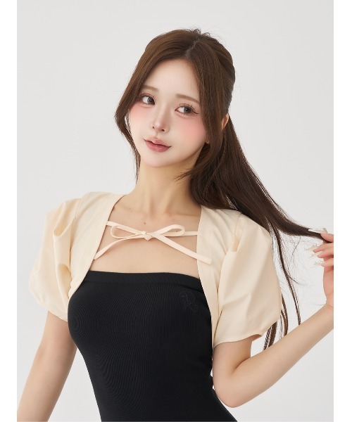 Darich（ダーリッチ） ワンピース 半袖 ボレロセットバルーンミニ