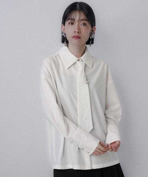 「HARE」 長袖シャツ FREE ブラック レディース_画像6