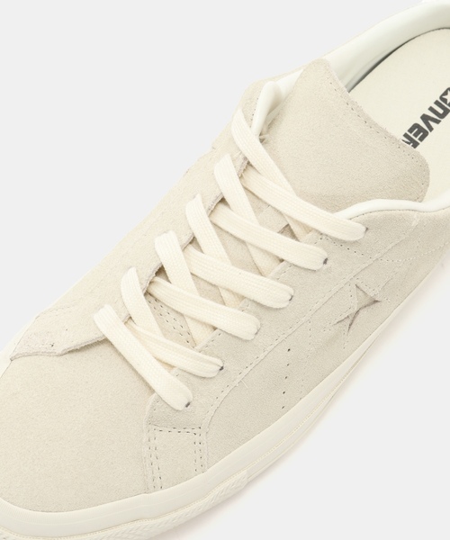 「CONVERSE」 スリッポン 24cm アイボリー メンズ_画像6