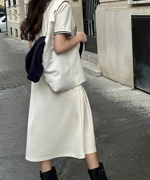 「FREE STYLISTS」 「LIMI」シャツワンピース FREE グレー レディース_画像8