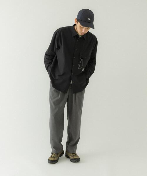「EKAL」 パンツ MEDIUM ネイビー メンズ_画像6
