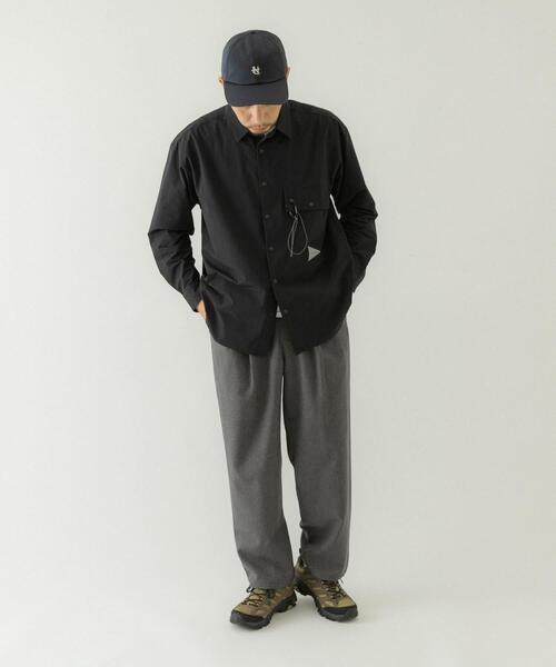 「EKAL」 パンツ MEDIUM ネイビー メンズ_画像7