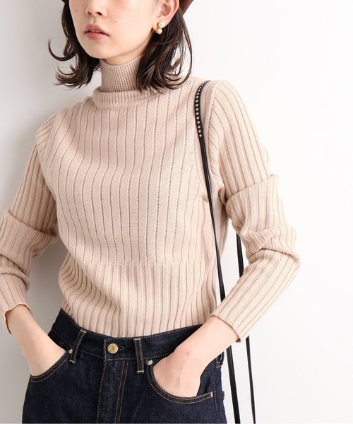新品未使用　IENA イエナ　プルオーバー IENA（イエナ） ニット デザインリブプルオーバー◇ : ZOZOTOWN Yahoo