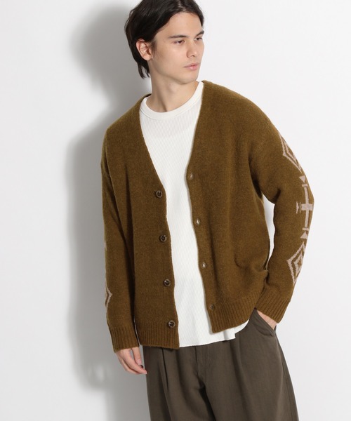 カーディガン Pendleton ペンドルトン 別注モヘア混ジャカードカーディガン Zozotown Paypayモール店 通販 Paypayモール