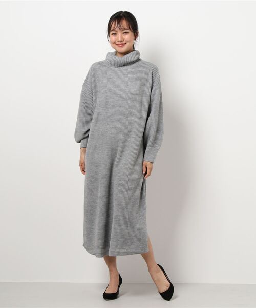 ワンピース Freedom フリーダム タートルニットワンピース Zozotown Yahoo 店 通販 Yahoo ショッピング