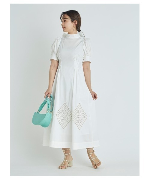 ワンピース バックリボン刺繍ワンピース Zozotown Paypayモール店 通販 Paypayモール