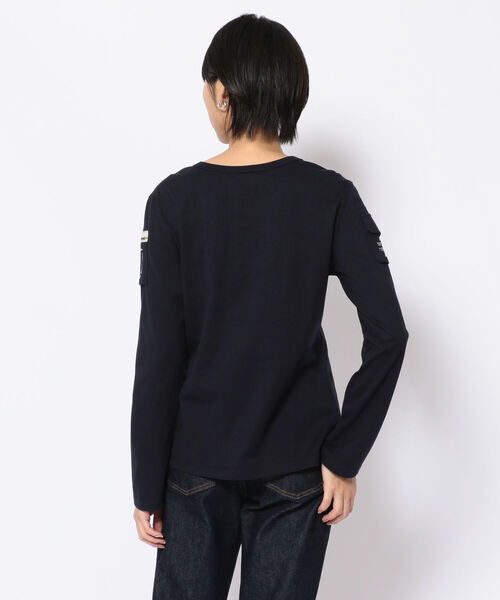 AVIREX tシャツ ファティーグロングスリーブティーシャツ/ L/S