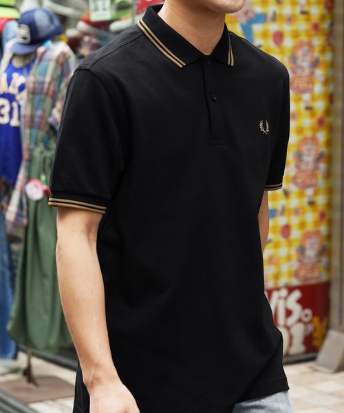 FRED PERRY（フレッドペリー） ポロシャツ 半袖 FRED RERRY TWIN