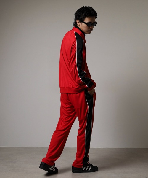 に*ち様 jsb 三代目 ジャージセットアップ 上下 レッド 赤 に*ち様 jsb 三代目 ジャージセットアップ 上下 レッド 赤