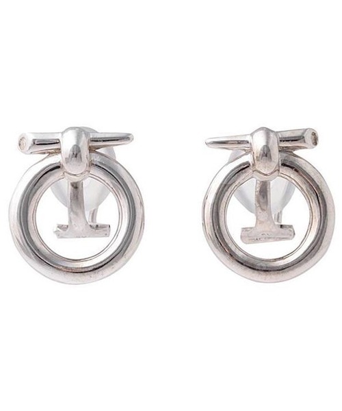 イヤリング 「IRIS 47」door knock earring / silver，gold DEG1 レディースの画像