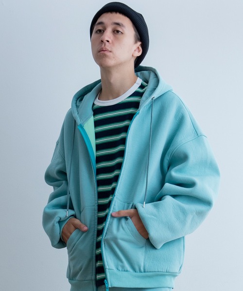 パーカー Universal Style Wear タオル バケツ ジップ : ZOZOTOWN 