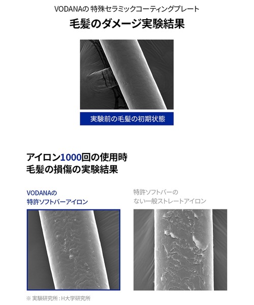 VODANA（ボダナ） ソフトバーフラットアイロン（ストレートアイロン
