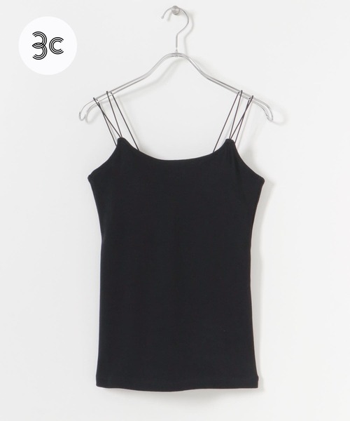 キャミソール 「別注」MIDIUMISOLID×TGM　Organic cotton camisole