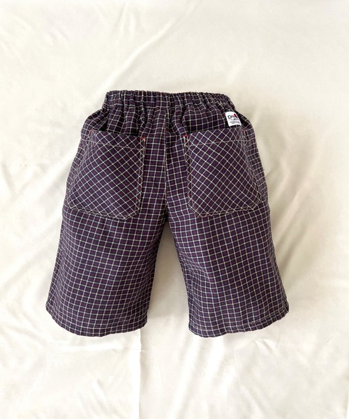 DOUBLE JAPAN ハーフパンツ パンツ 短パン 「日本製」チェック柄ハーフ