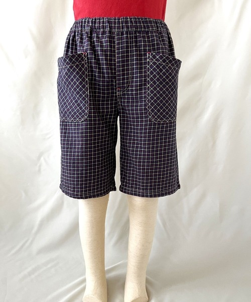 DOUBLE JAPAN ハーフパンツ パンツ 短パン 「日本製」チェック柄ハーフ