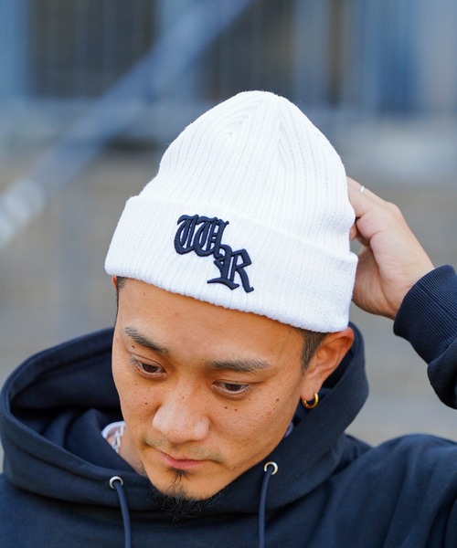 adamsJUGGLER（アダムスジャグラー） ニット帽 ニットキャップ W/R