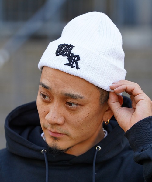 adamsJUGGLER（アダムスジャグラー） ニット帽 ニットキャップ W/R