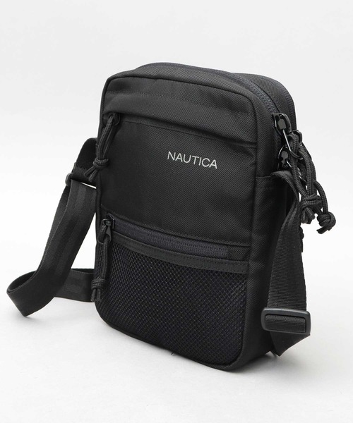 NAUTICA（ノーティカ） ショルダーバッグ メッシュポケット ナイロン