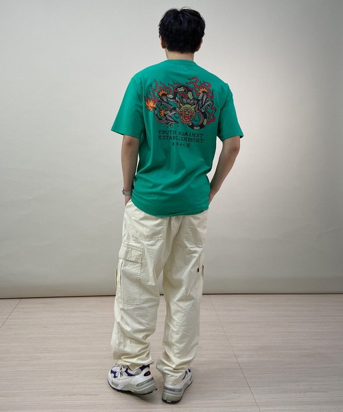 VOLCOMグラフィックプリントTシャツ3枚セット Lサイズ VOLCOM tシャツ VOLCOM/ボルコム Tシャツ 半袖Tee バック