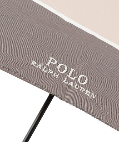 POLO RALPH LAUREN 折りたたみ傘 傘 ワンポイントロゴ刺繍