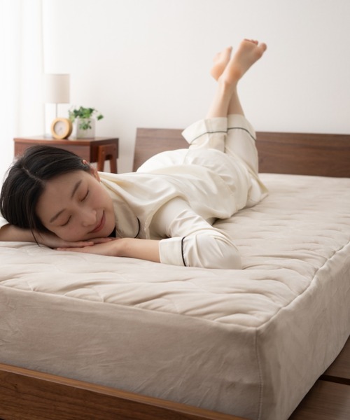 EMOOR（エムール） ベッド 寝具 もちふわ触感「至福の睡眠」ワンタッチ